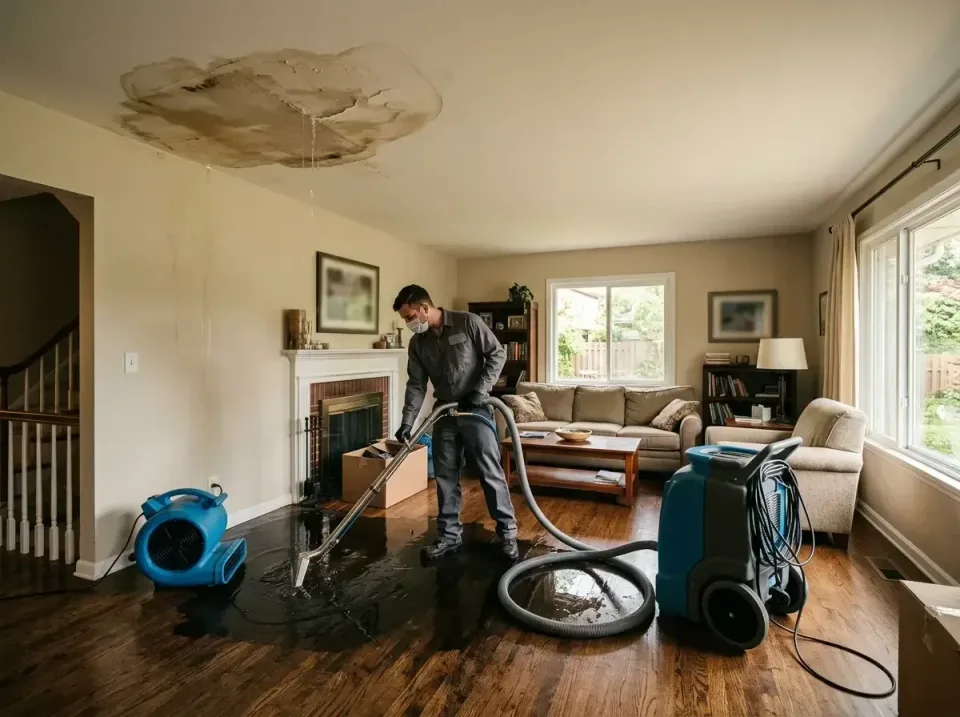 attic-pipe-burst-ceiling-drip-008 — frequently asked questions, Water Damage Restoration & Carpet Care in Tupelo, MS